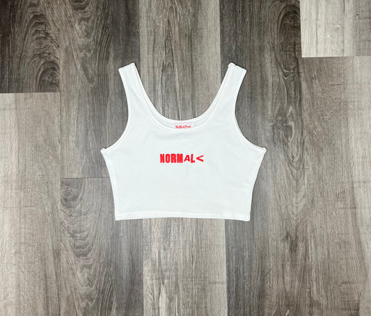 NormalisDead Phase 4 White Tank Top